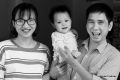 2 Family in Halong Bay  2