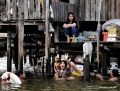 5 Bangkok Family At Their House On The River