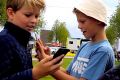 13 Boys Playing Pokemon in Copenhagen
